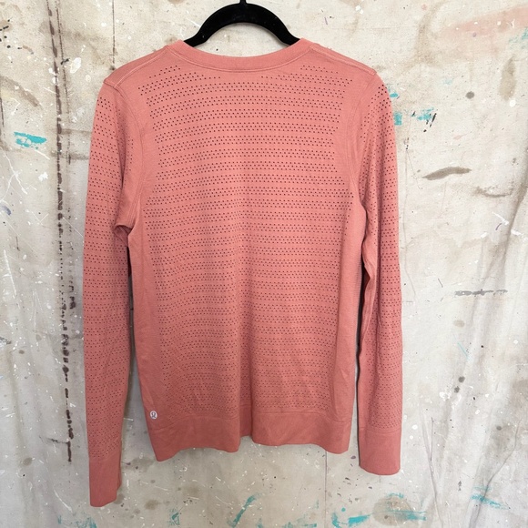Lululemon Breeze By Long Sleeve Squad, Copper Clay - Picture 3 of 5